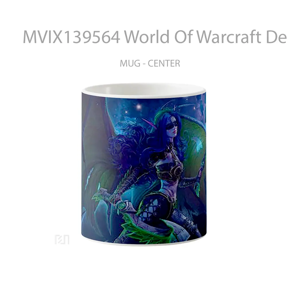 Mug World Of Warcraft Demon Hunter Gelas Fantasi