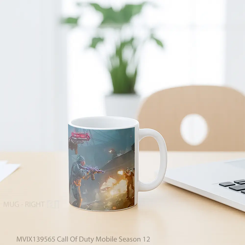 Mug Call Of Duty Mobile Season 12 Cangkir Gamer - All-side / Desain