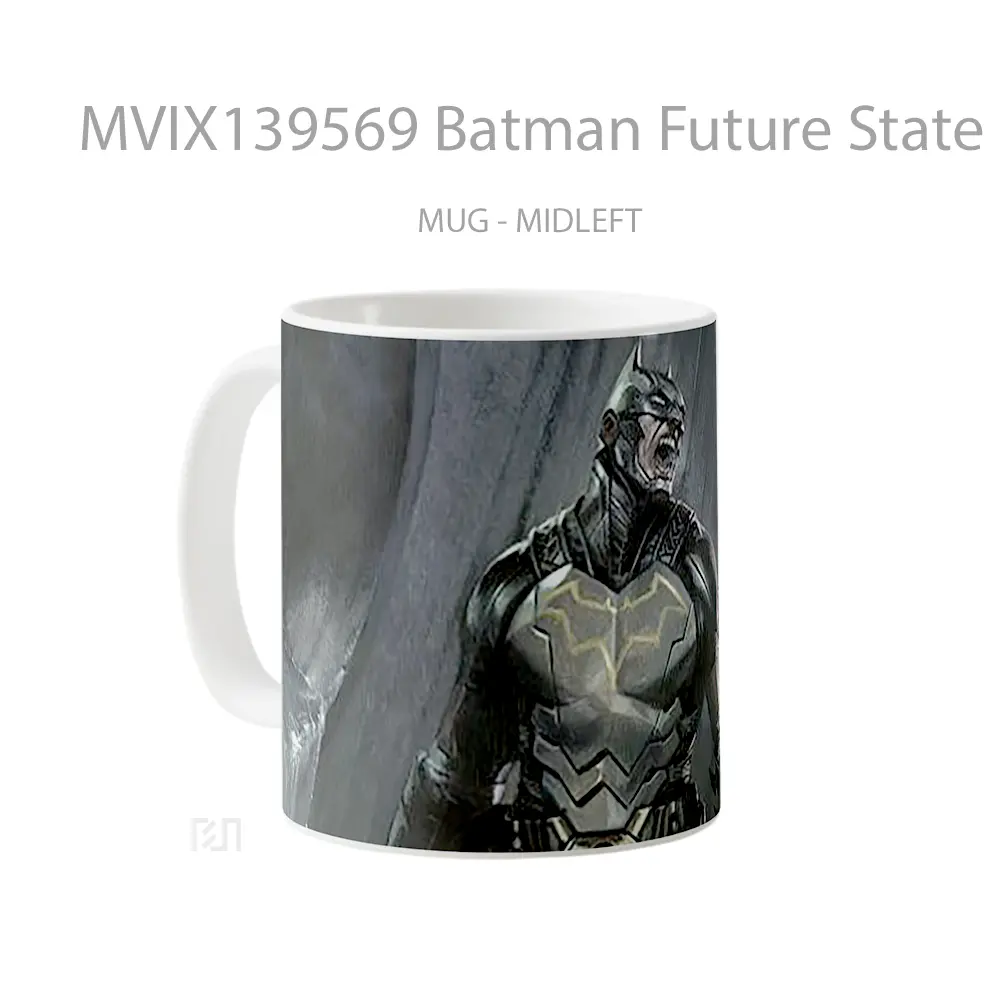 Mug Batman Future State Dark Detective Gelas Superhero - All-side / Desain
