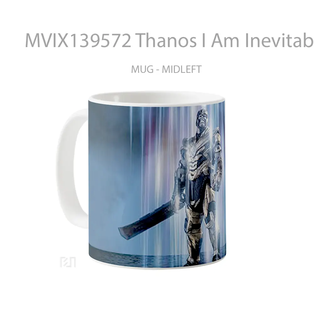 Mug Thanos I Am Inevitable Gelas Keramik Unik - All-side / Desain