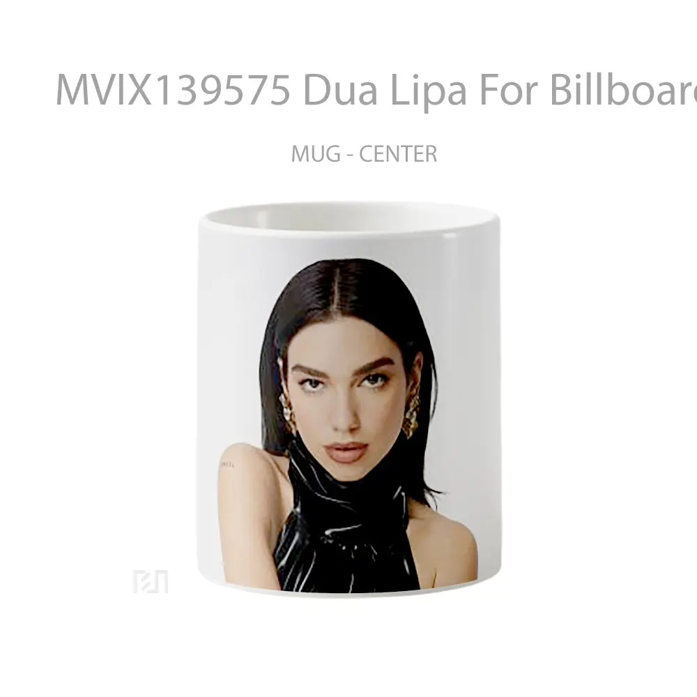 Mug Dua Lipa For Billboard Gelas Selebriti
