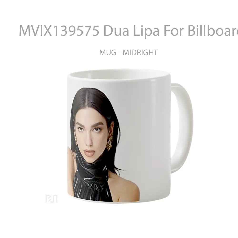 Mug Dua Lipa For Billboard Gelas Selebriti - All-side / Desain