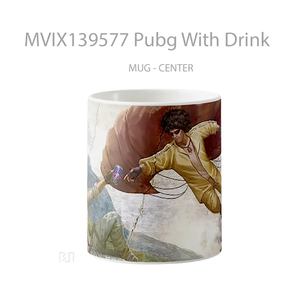 Mug Pubg With Drink Cangkir Gamer