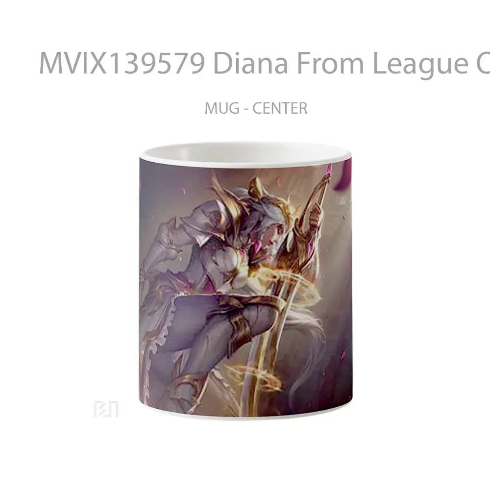 Mug Diana From League Of Legends Cangkir Gamer