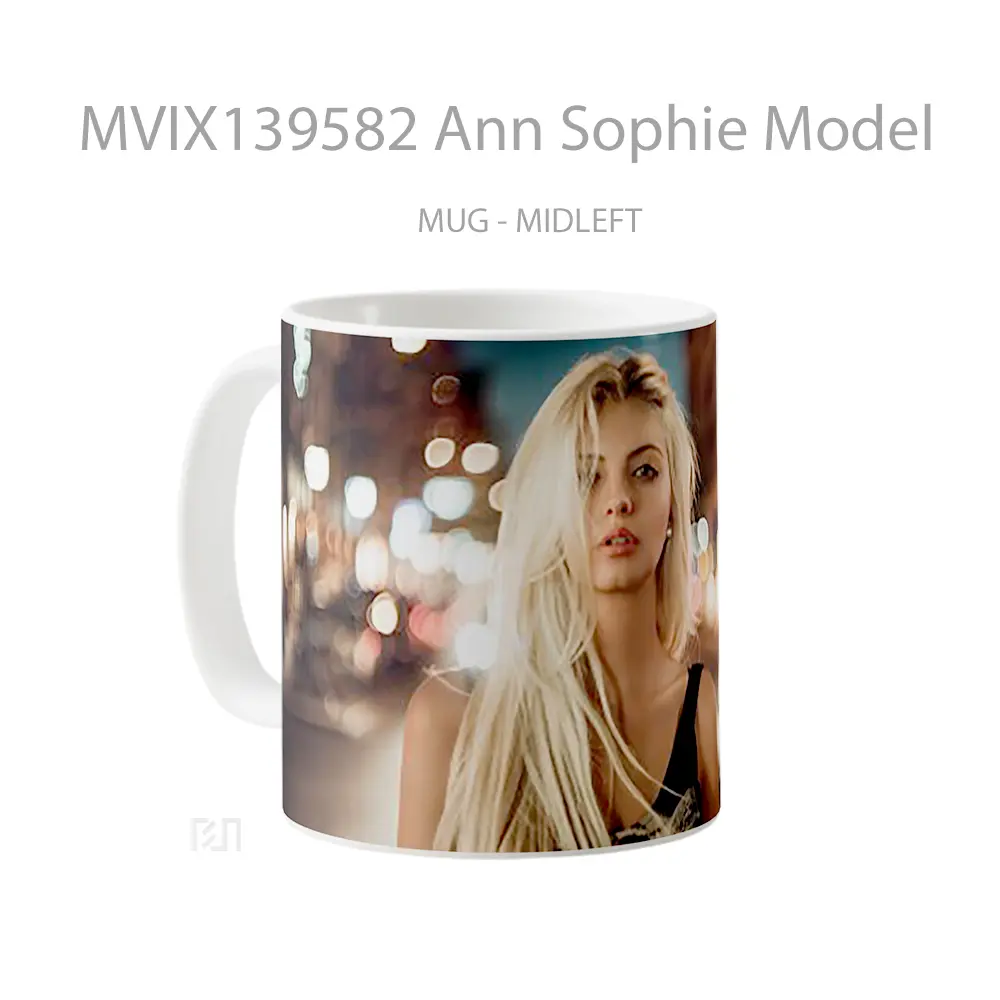 Mug Ann Sophie Model Gelas Keramik Unik - All-side / Desain