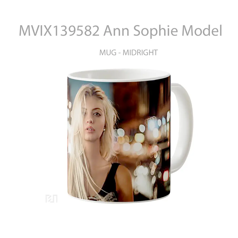 Mug Ann Sophie Model Gelas Keramik Unik - All-side / Desain