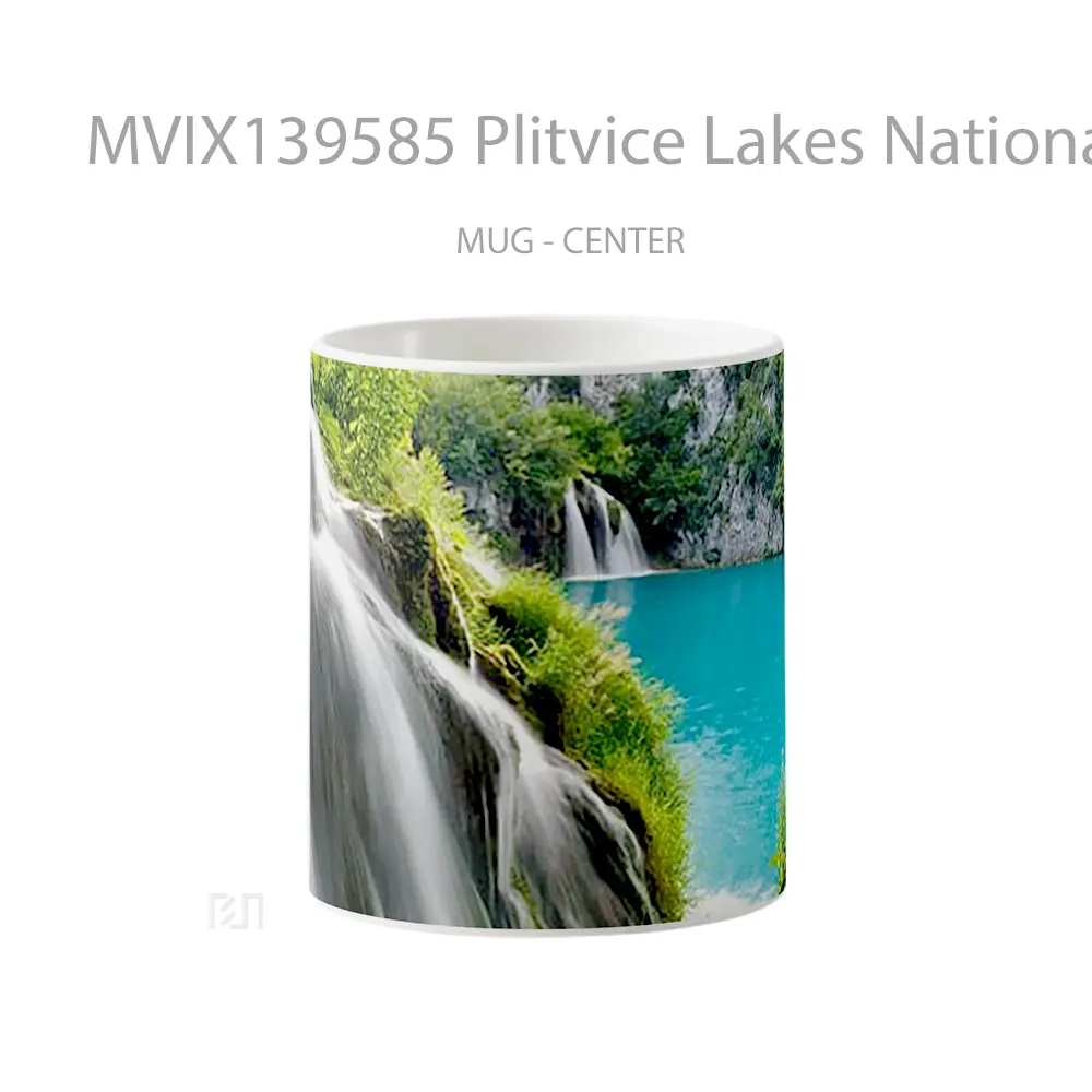 Mug Plitvice Lakes National Park Gelas Pemandangan Alam