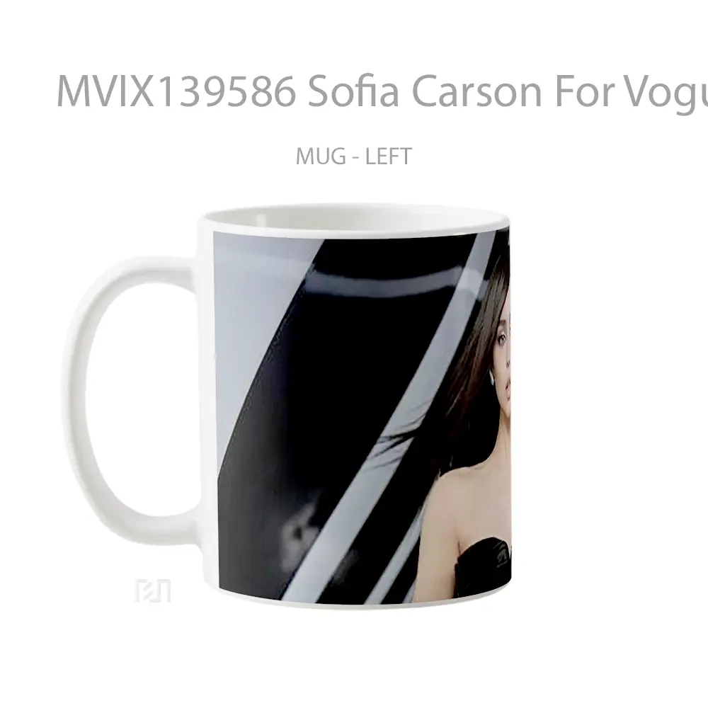 Mug Sofia Carson For Vogue 2020 Gelas Keramik Unik - All-side / Desain