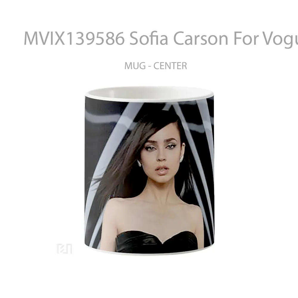 Mug Sofia Carson For Vogue 2020 Gelas Keramik Unik