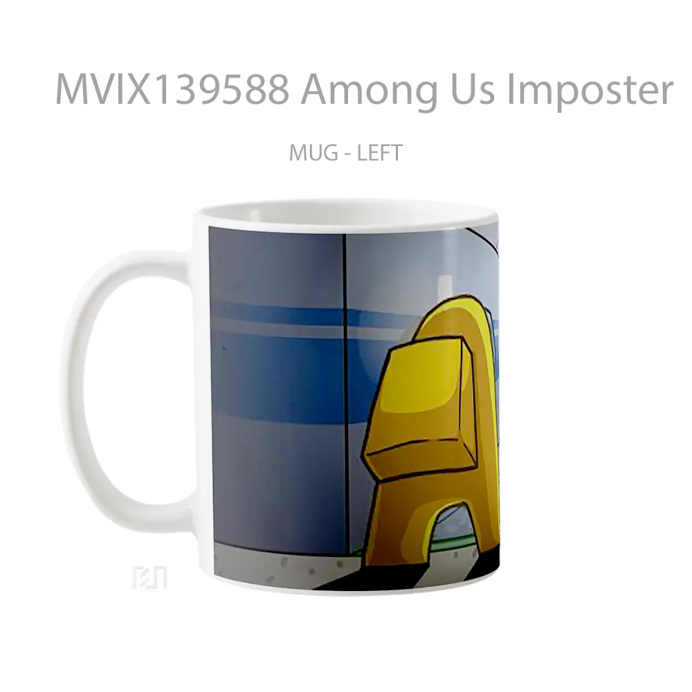 Mug Among Us Imposter Gelas Keramik Unik - All-side / Desain