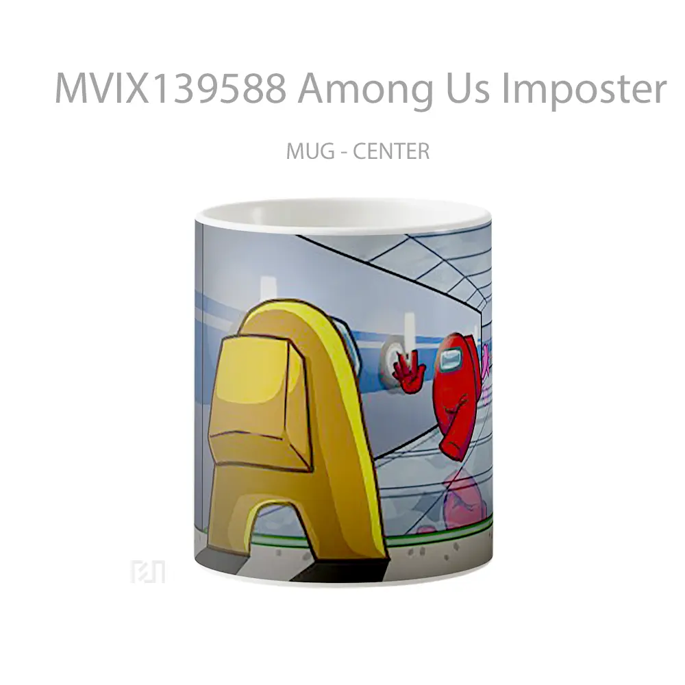 Mug Among Us Imposter Gelas Keramik Unik