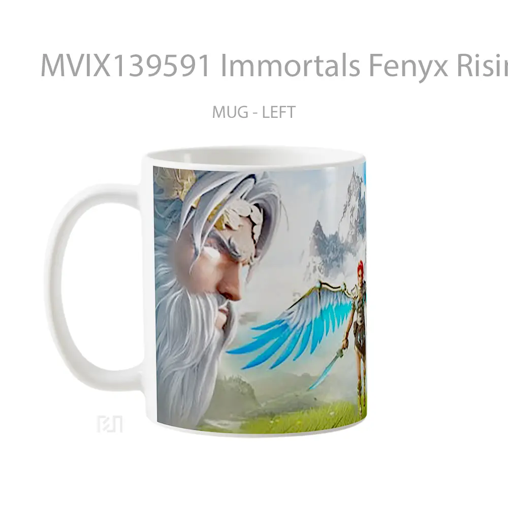 Mug Immortals Fenyx Rising Gelas Keramik Unik - All-side / Desain