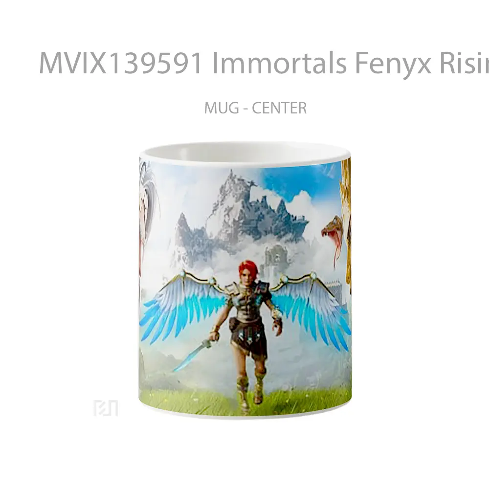 Mug Immortals Fenyx Rising Gelas Keramik Unik