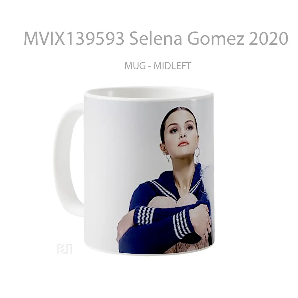 Mug Selena Gomez 2020 Gelas Selebriti - All-side / Desain