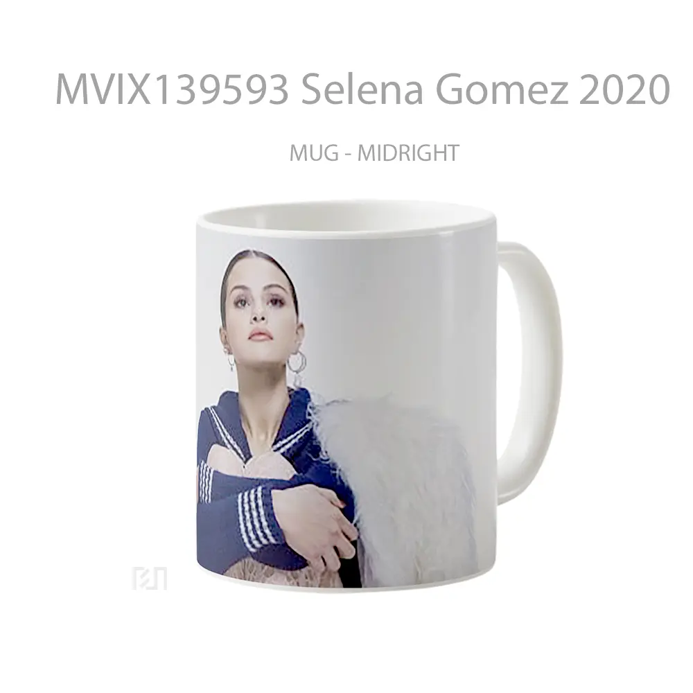 Mug Selena Gomez 2020 Gelas Selebriti - All-side / Desain