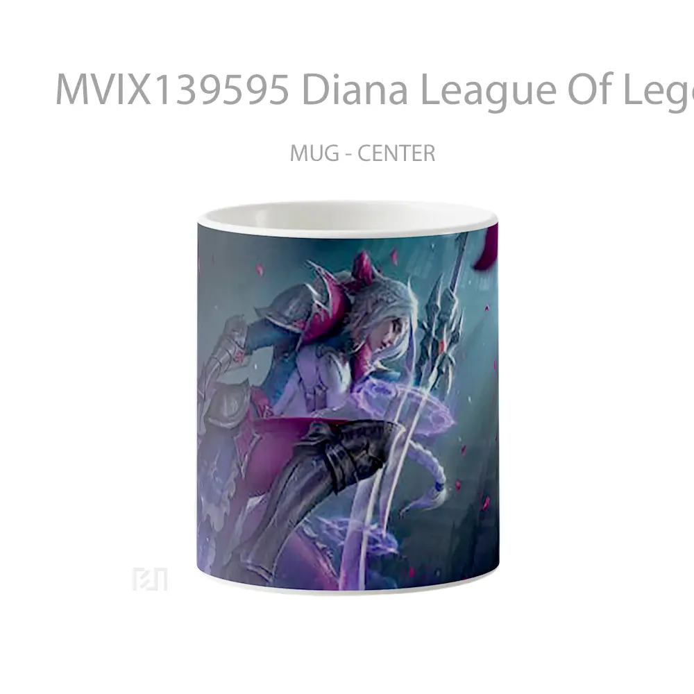 Mug Diana League Of Legends Cangkir Gamer