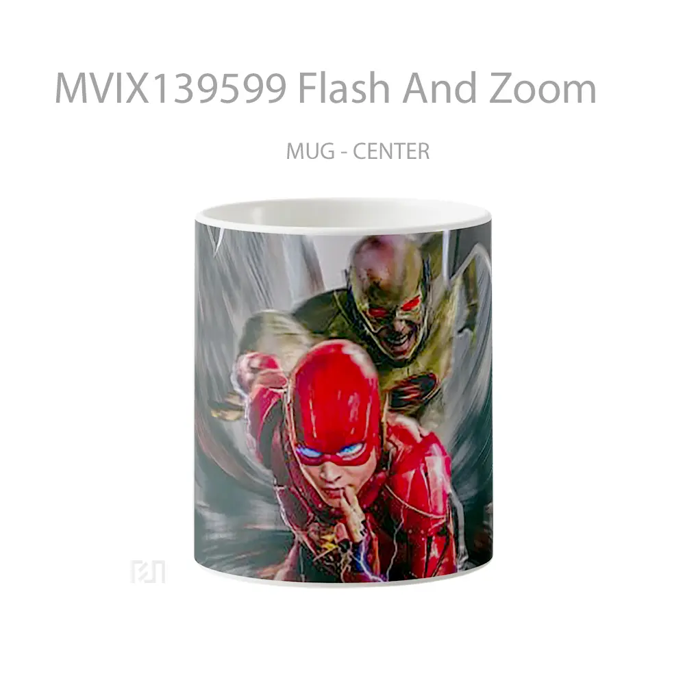 Mug Flash And Zoom Gelas Superhero