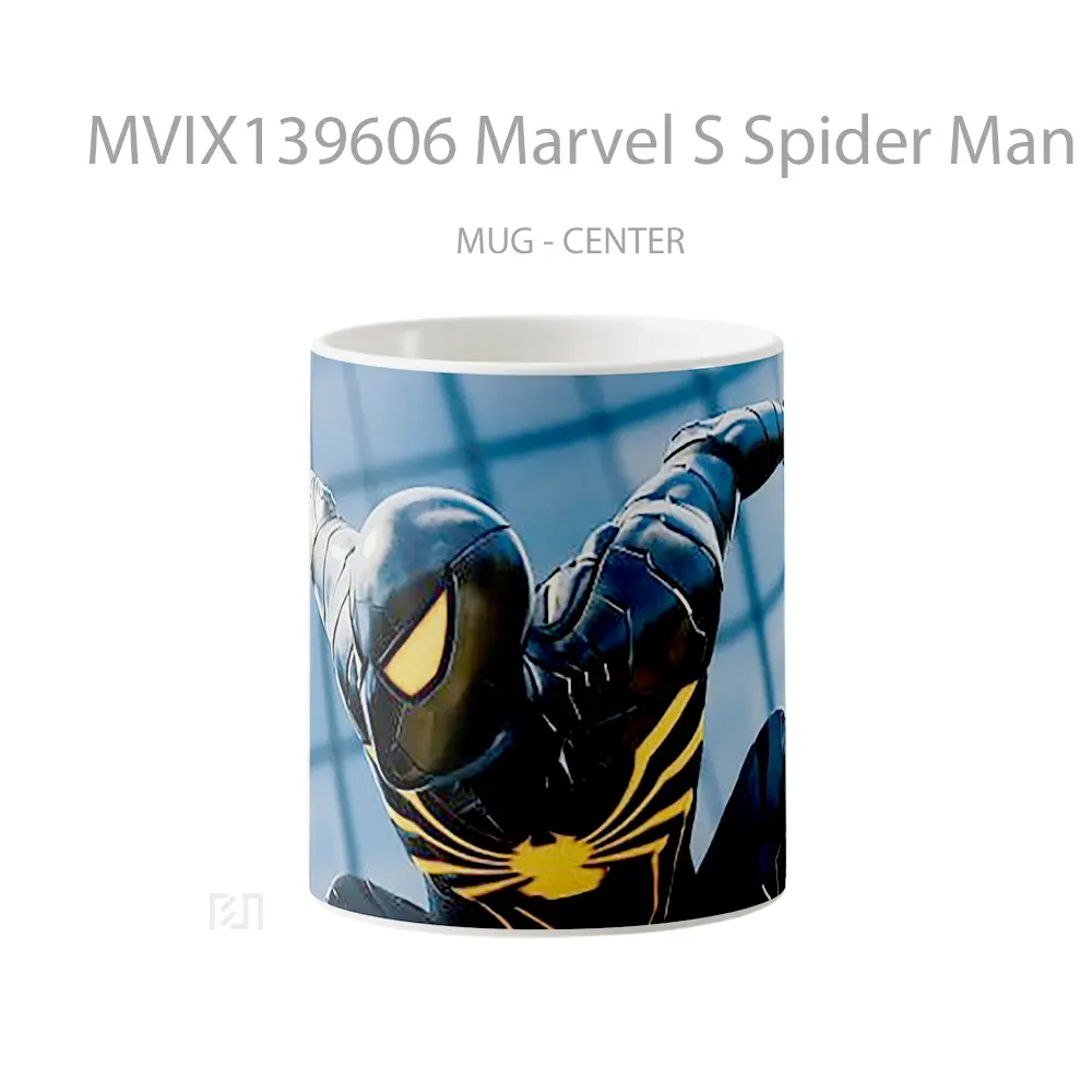 Mug Marvel S Spider Man Miles Morales Gelas Superhero