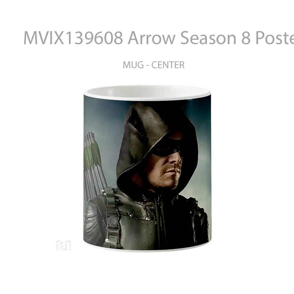 Mug Arrow Season 8 Poster Gelas Keramik Unik