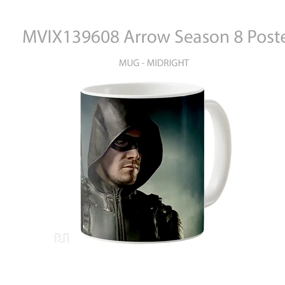 Mug Arrow Season 8 Poster Gelas Keramik Unik - All-side / Desain