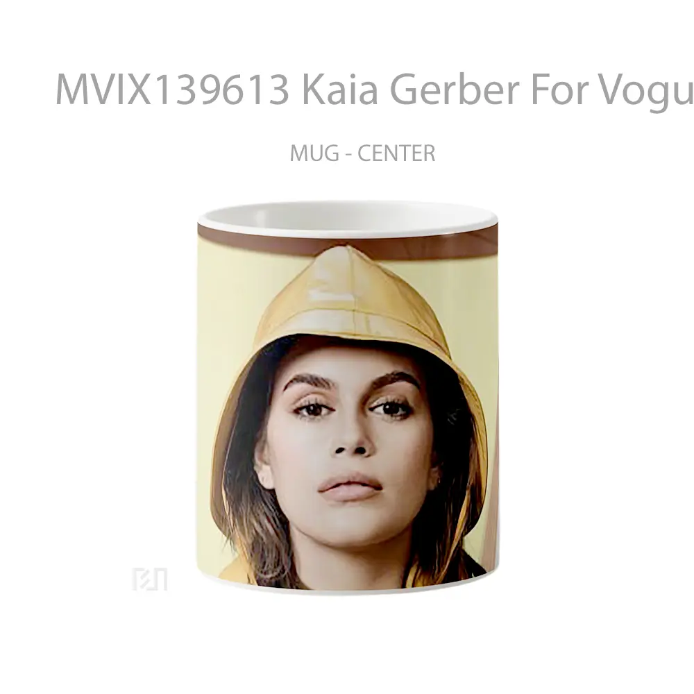 Mug Kaia Gerber For Vogue Gelas Keramik Unik