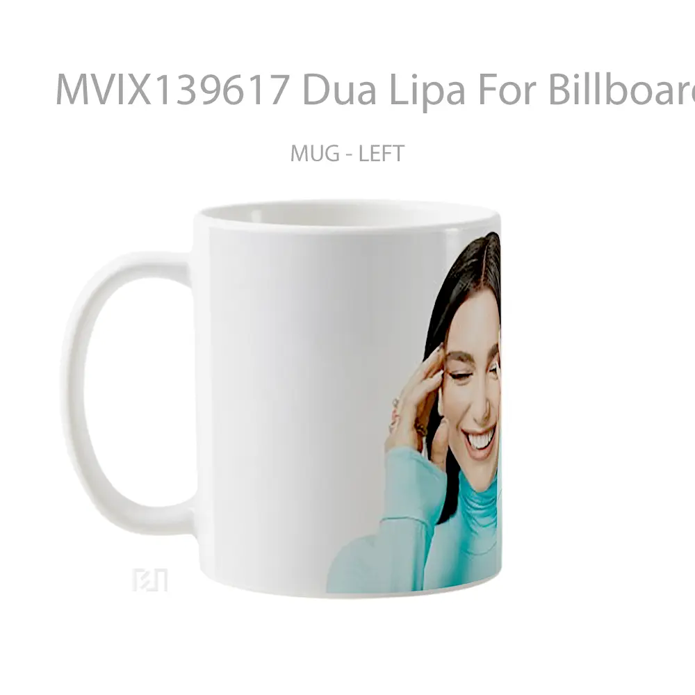 Mug Dua Lipa For Billboard 2020 Gelas Selebriti - All-side / Desain