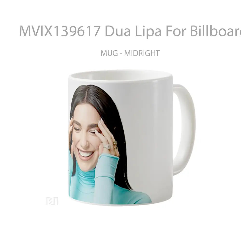 Mug Dua Lipa For Billboard 2020 Gelas Selebriti - All-side / Desain