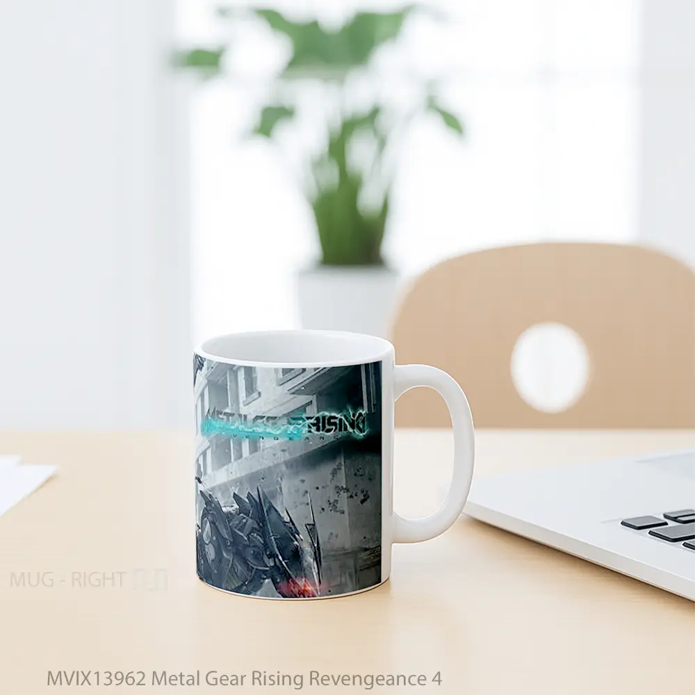 Mug Metal Gear Rising Revengeance 4 Gelas Keramik Unik - All-side / Desain