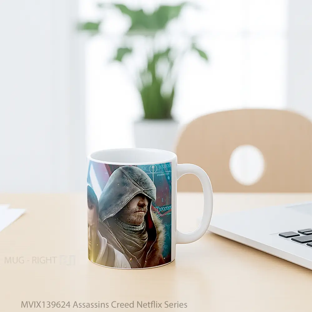 Mug Assassins Creed Netflix Series Cangkir Gamer - All-side / Desain