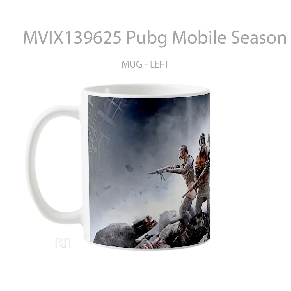 Mug Pubg Mobile Season 16 Cangkir Gamer - All-side / Desain