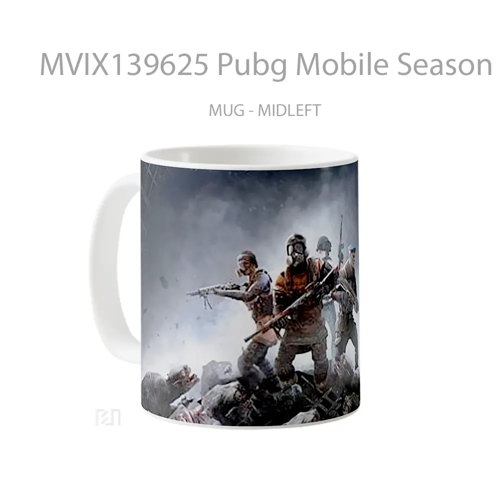 Mug Pubg Mobile Season 16 Cangkir Gamer - All-side / Desain