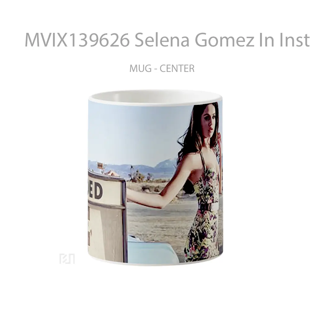 Mug Selena Gomez In Instyle Gelas Selebriti