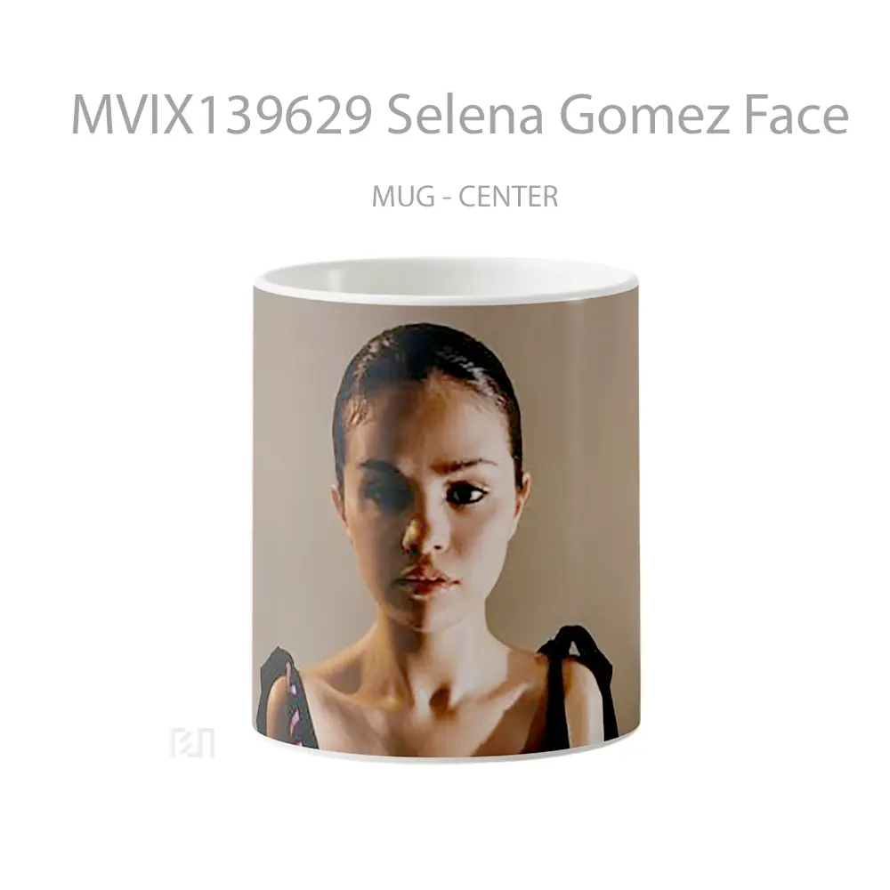 Mug Selena Gomez Face Gelas Selebriti