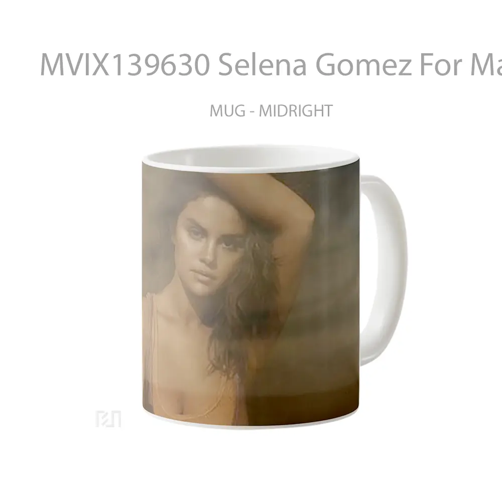 Mug Selena Gomez For Magazine Gelas Selebriti - All-side / Desain