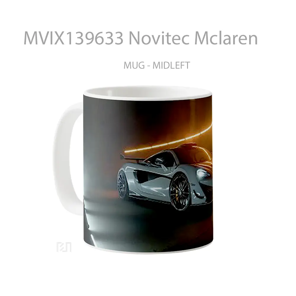 Mug Novitec Mclaren Gelas Keramik Unik - All-side / Desain