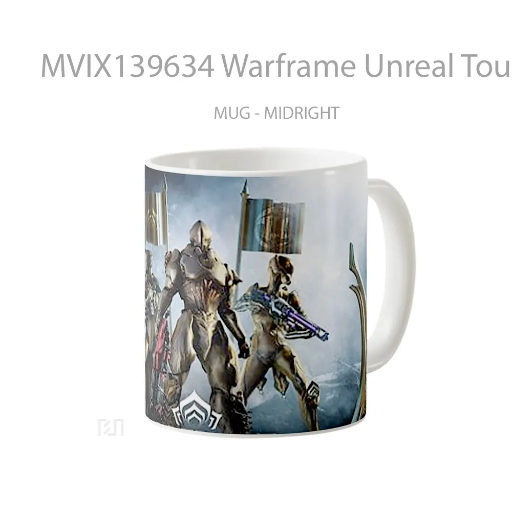 Mug Warframe Unreal Tournament Gelas Keramik Unik - All-side / Desain