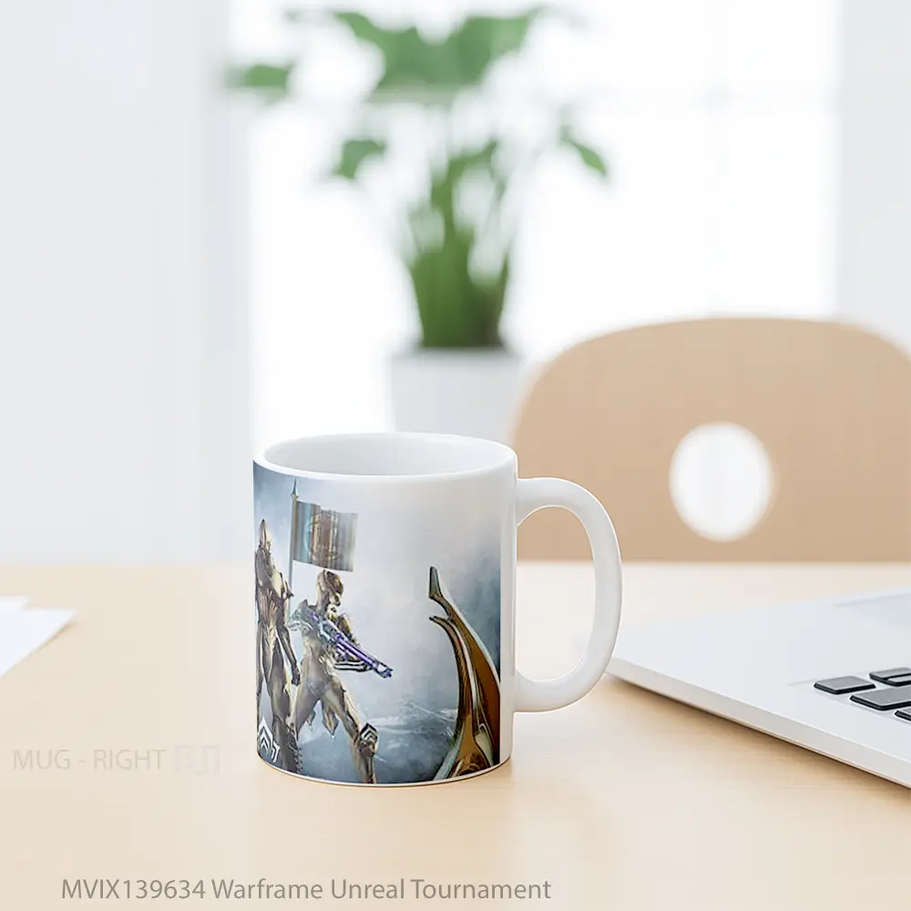 Mug Warframe Unreal Tournament Gelas Keramik Unik - All-side / Desain