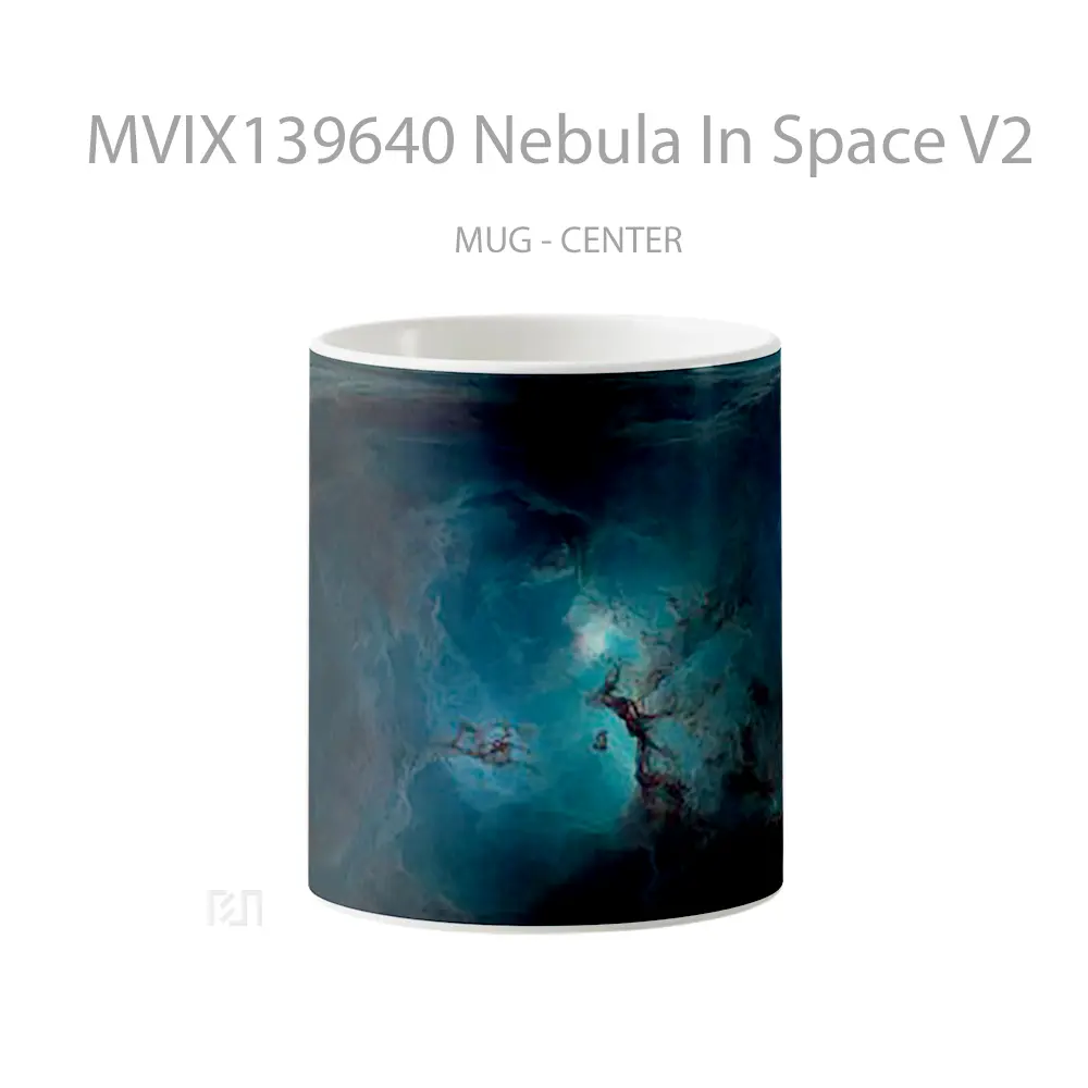 Mug Nebula In Space V2 Gelas Astronomi