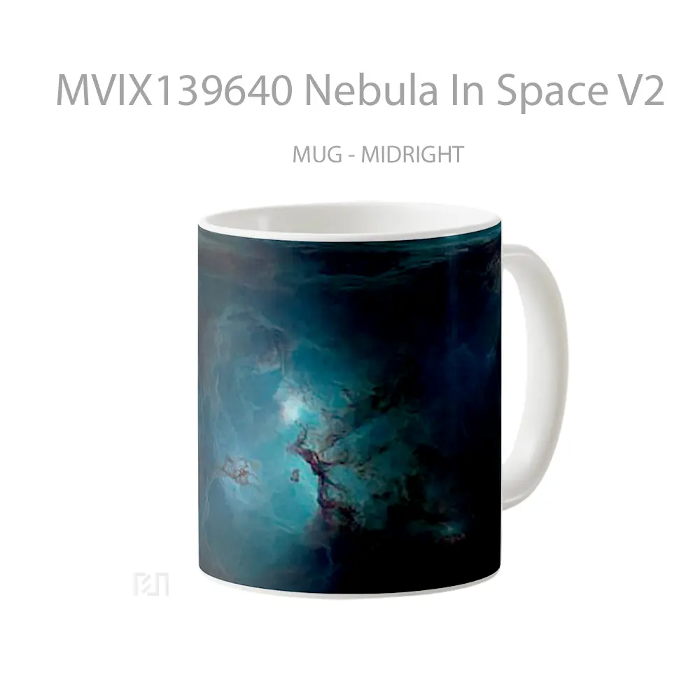 Mug Nebula In Space V2 Gelas Astronomi - All-side / Desain