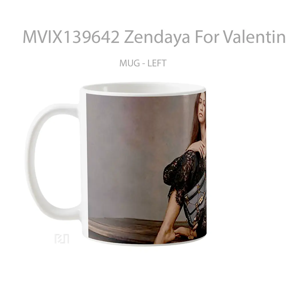 Mug Zendaya For Valentino 2020 Gelas Selebriti - All-side / Desain