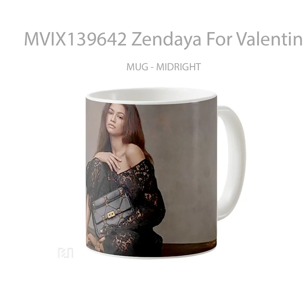 Mug Zendaya For Valentino 2020 Gelas Selebriti - All-side / Desain