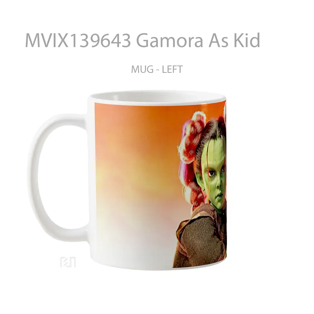 Mug Gamora As Kid Gelas Keramik Unik - All-side / Desain