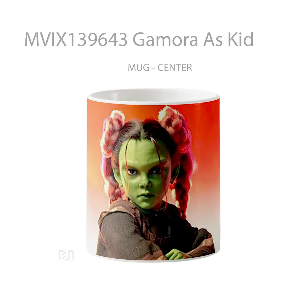 Mug Gamora As Kid Gelas Keramik Unik