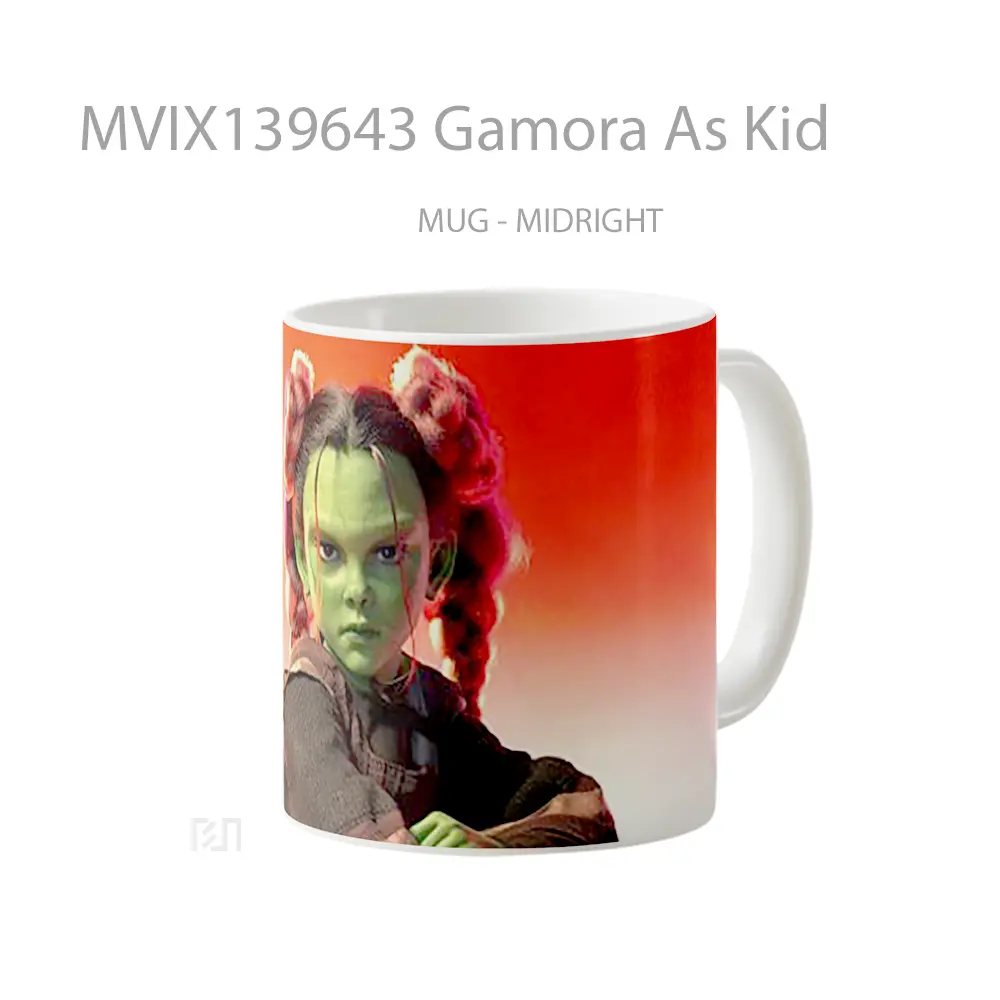 Mug Gamora As Kid Gelas Keramik Unik - All-side / Desain