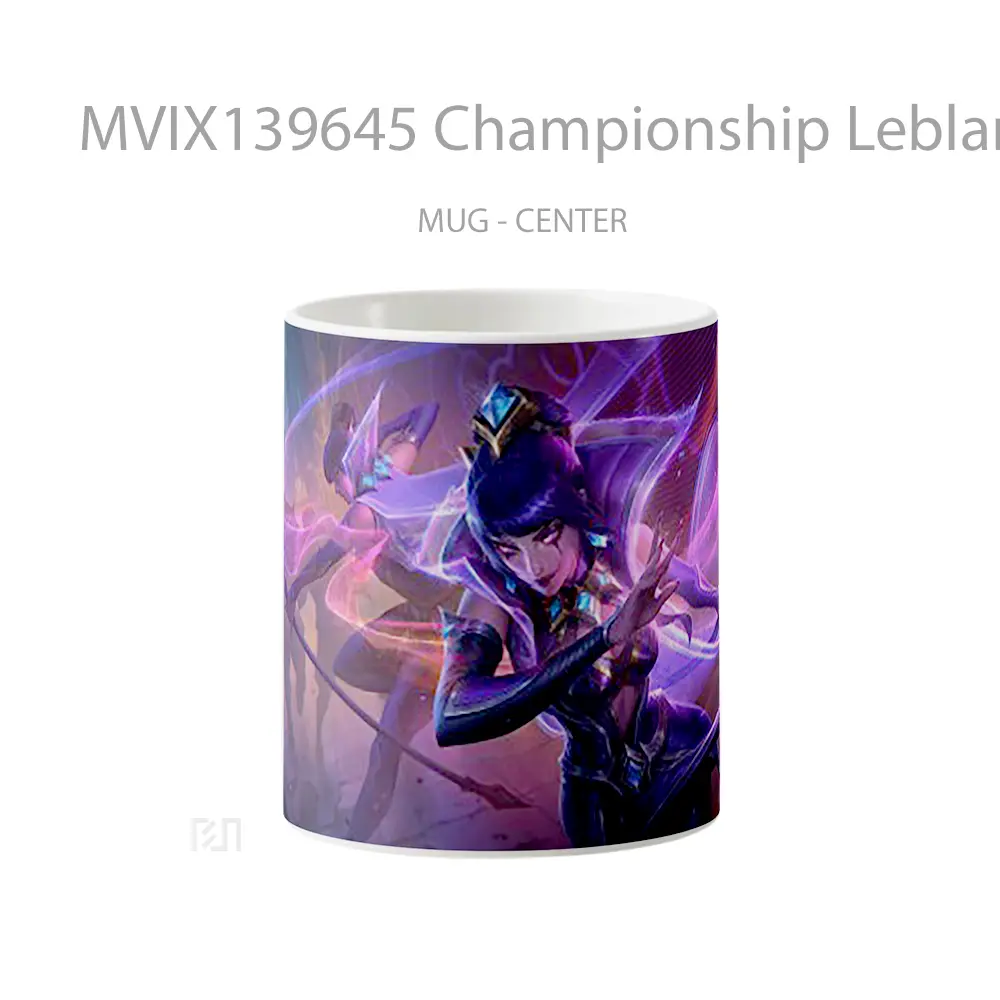 Mug Championship Leblanc League Of Legends Cangkir Gamer