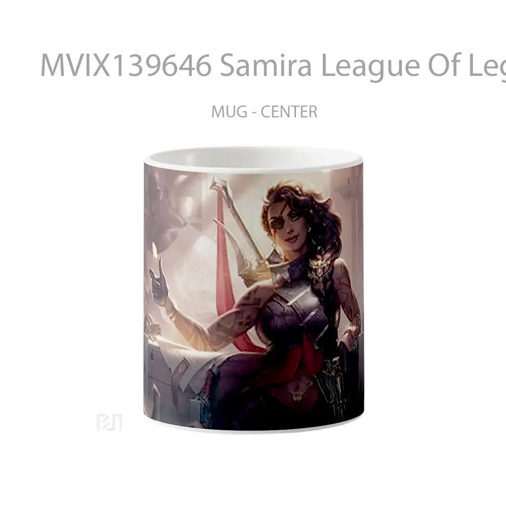 Mug Samira League Of Legends Cangkir Gamer