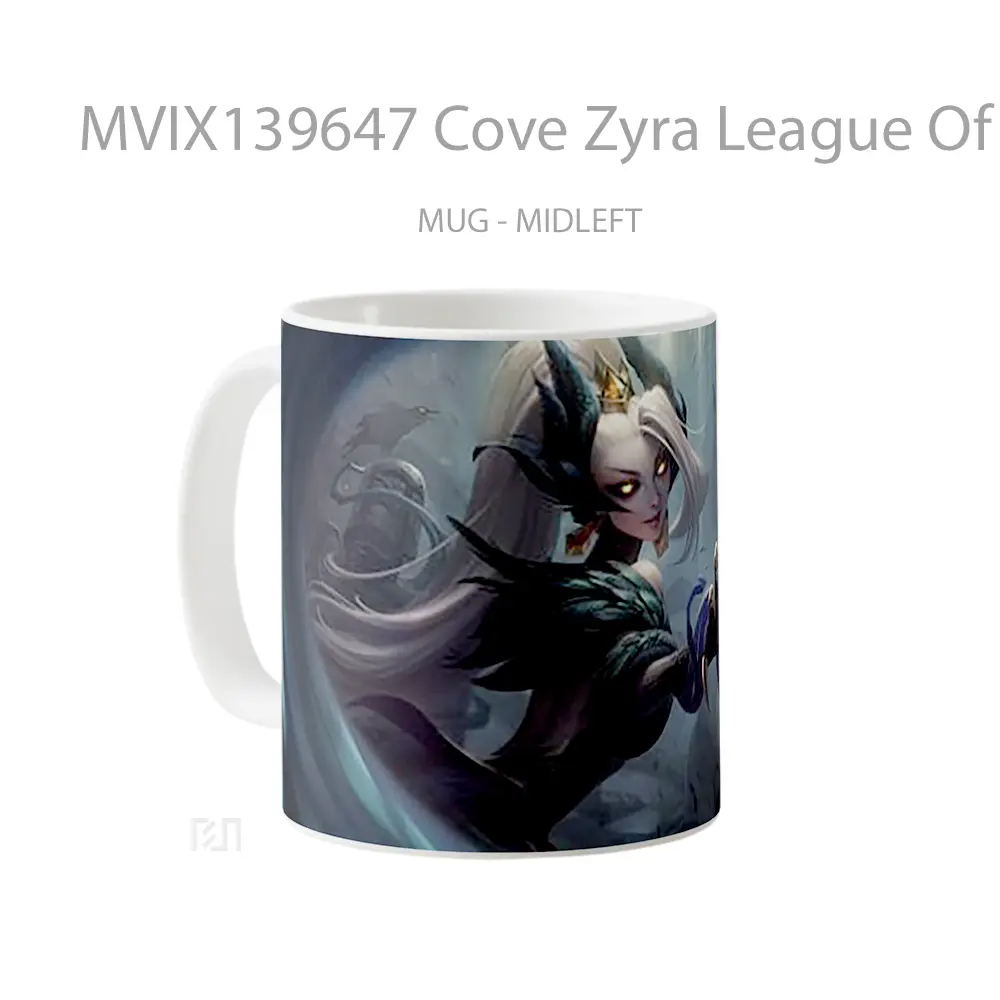Mug Cove Zyra League Of Legends Cangkir Gamer - All-side / Desain