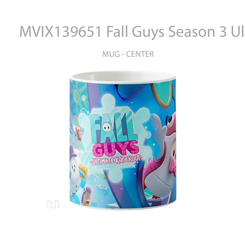 Mug Fall Guys Season 3 Ultimate Knockout 2020 Gelas Keramik Unik