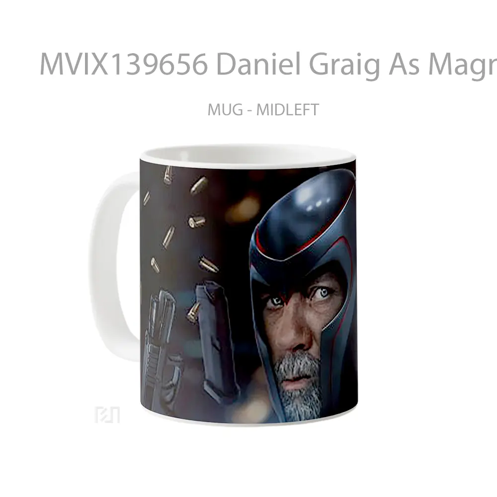 Mug Daniel Graig As Magneto Xmen Gelas Superhero - All-side / Desain