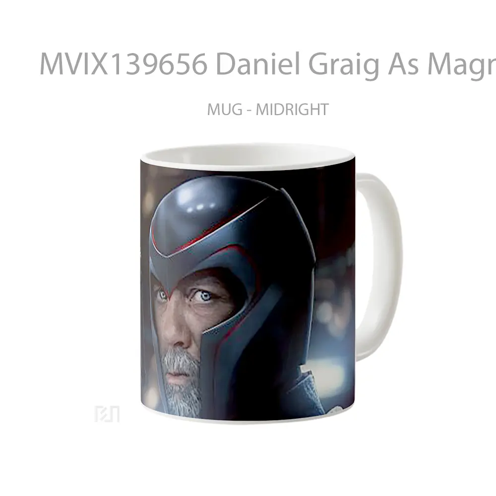 Mug Daniel Graig As Magneto Xmen Gelas Superhero - All-side / Desain
